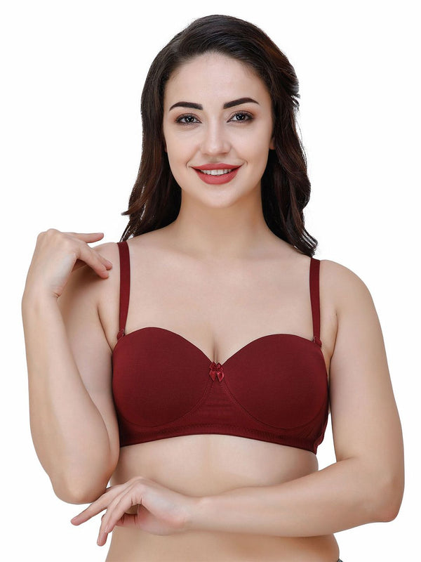 Shaper House Medium Coverage Lightly Padded Non-Wired T-shirt Bra
