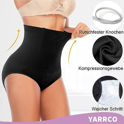 Shaper House Women Waist Shapewear with Anti Rolling Strip Tummy Control Tucker