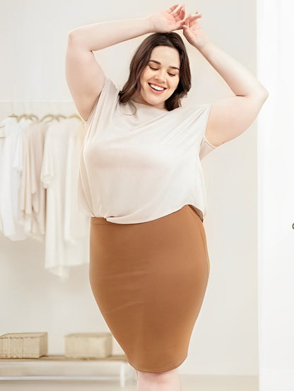 Shaper House Women Waist Shapewear with Anti Rolling Strip Tummy Control Tucker Shapewear Pack Of 2