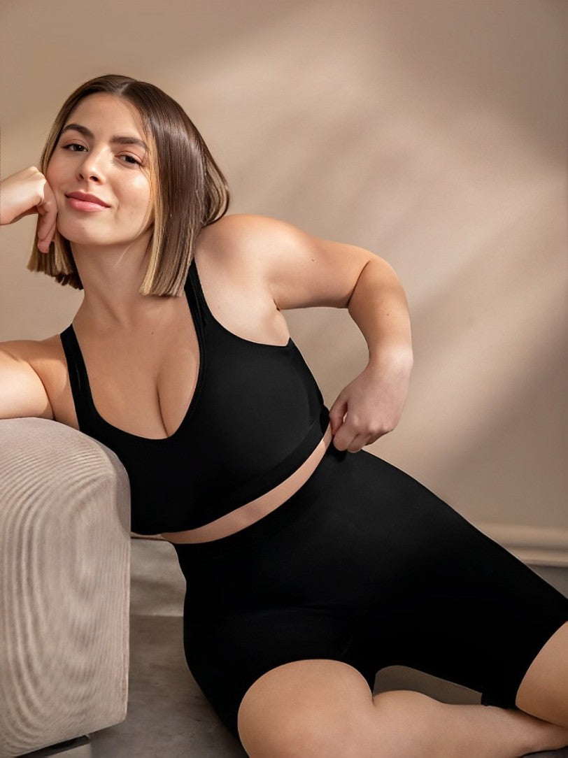 Shaper House Women Waist Shapewear with Anti Rolling Strip Tummy Control Tucker Shapewear Pack Of 2