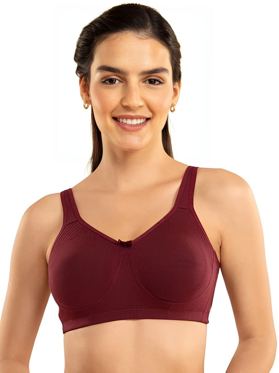 Shaper House Women's Cotton Full-Coverage Bra