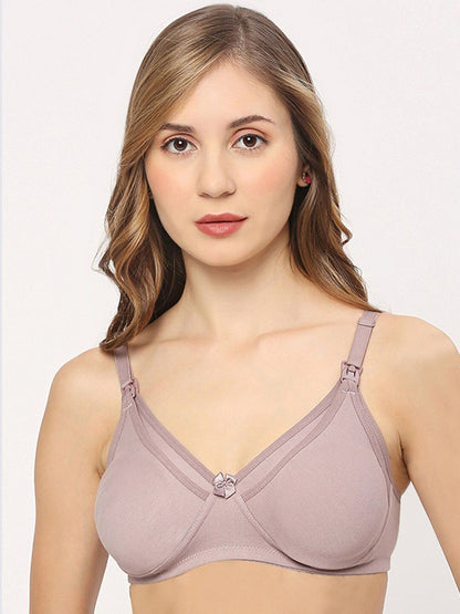 Pack Of 3 Full Coverage Maternity Bra Non Padded All Day Comfort