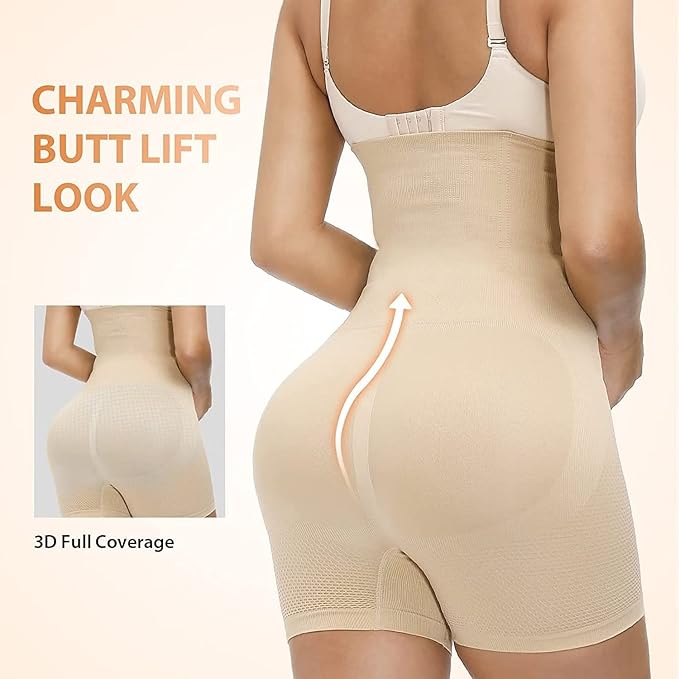 Shaper House Women Waist Shapewear with Anti Rolling Strip Tummy Control Tucker Shapewear Pack Of 2