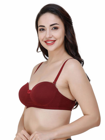 Shaper House Medium Coverage Lightly Padded Non-Wired T-shirt Bra