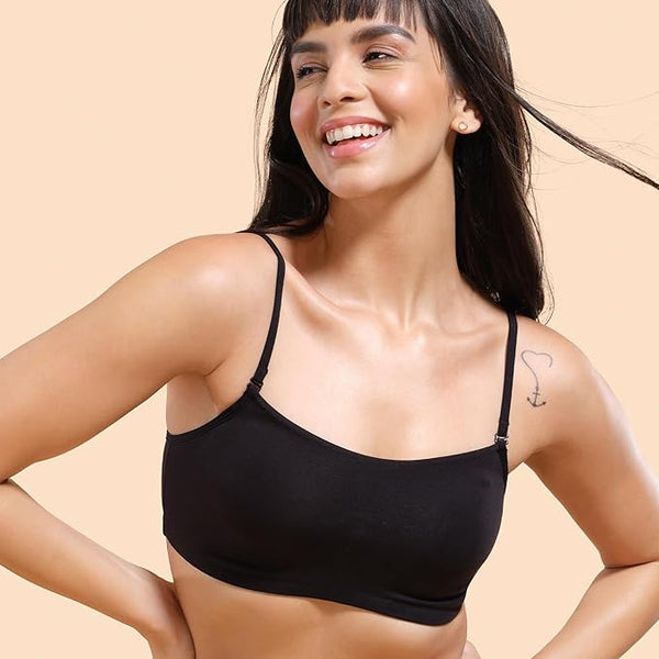 Shaper House Women Lightly Lycra Padded Wire Free Bra
