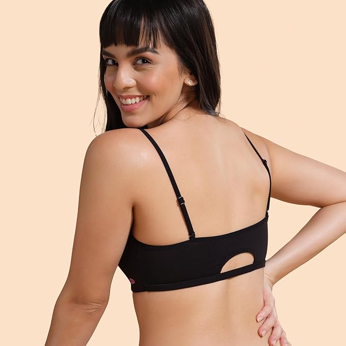 Shaper House Women Lightly Lycra Padded Wire Free Bra