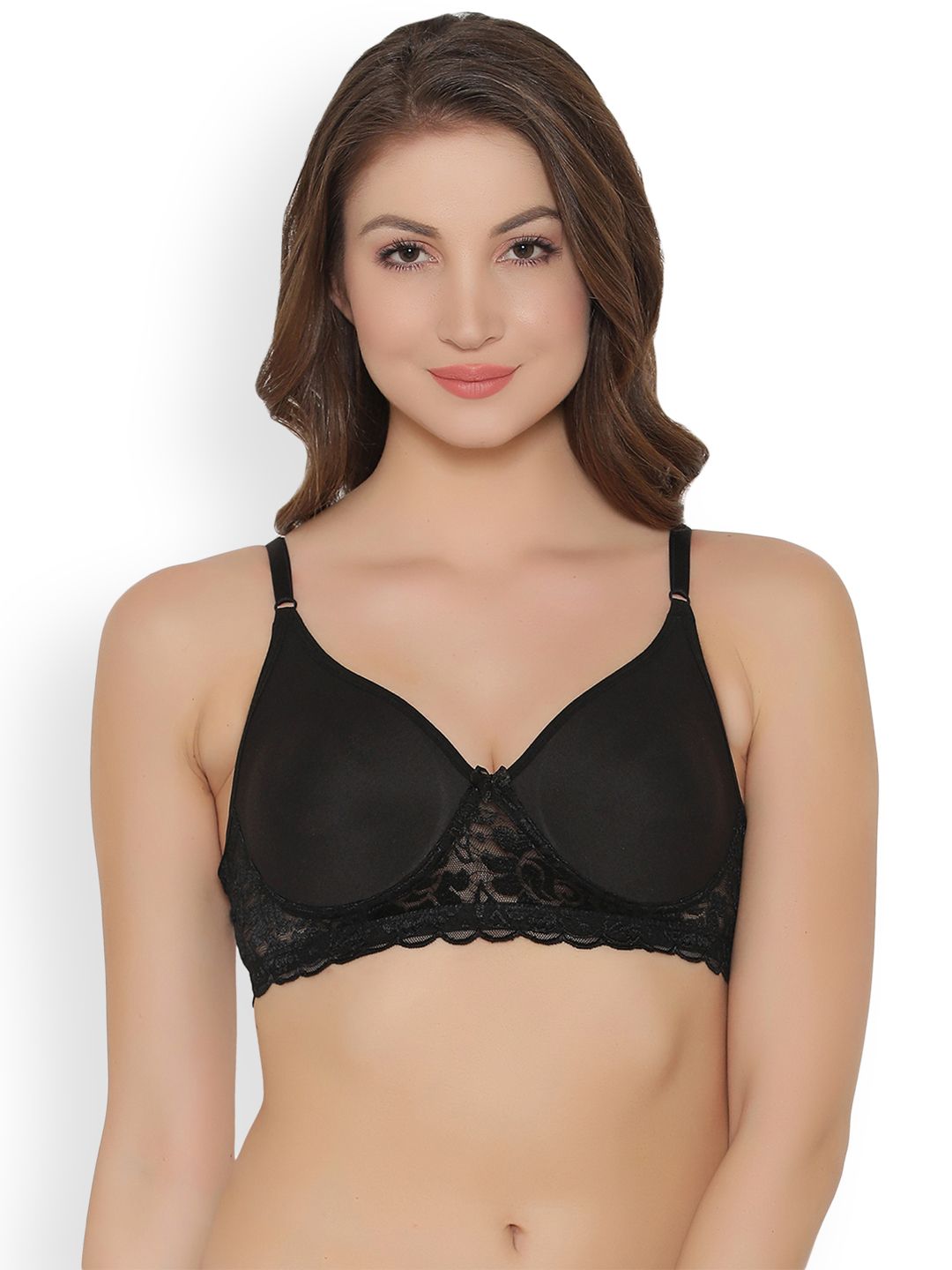 Shaper House Cotton Padded Rich Non-Wired Spacer Cup T-Shirt Bra