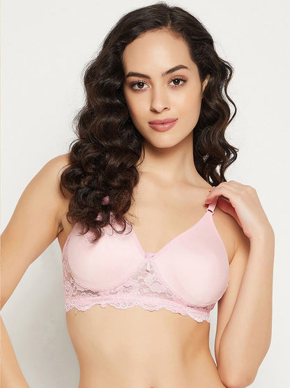 Shaper House Cotton Padded Rich Non-Wired Spacer Cup T-Shirt Bra